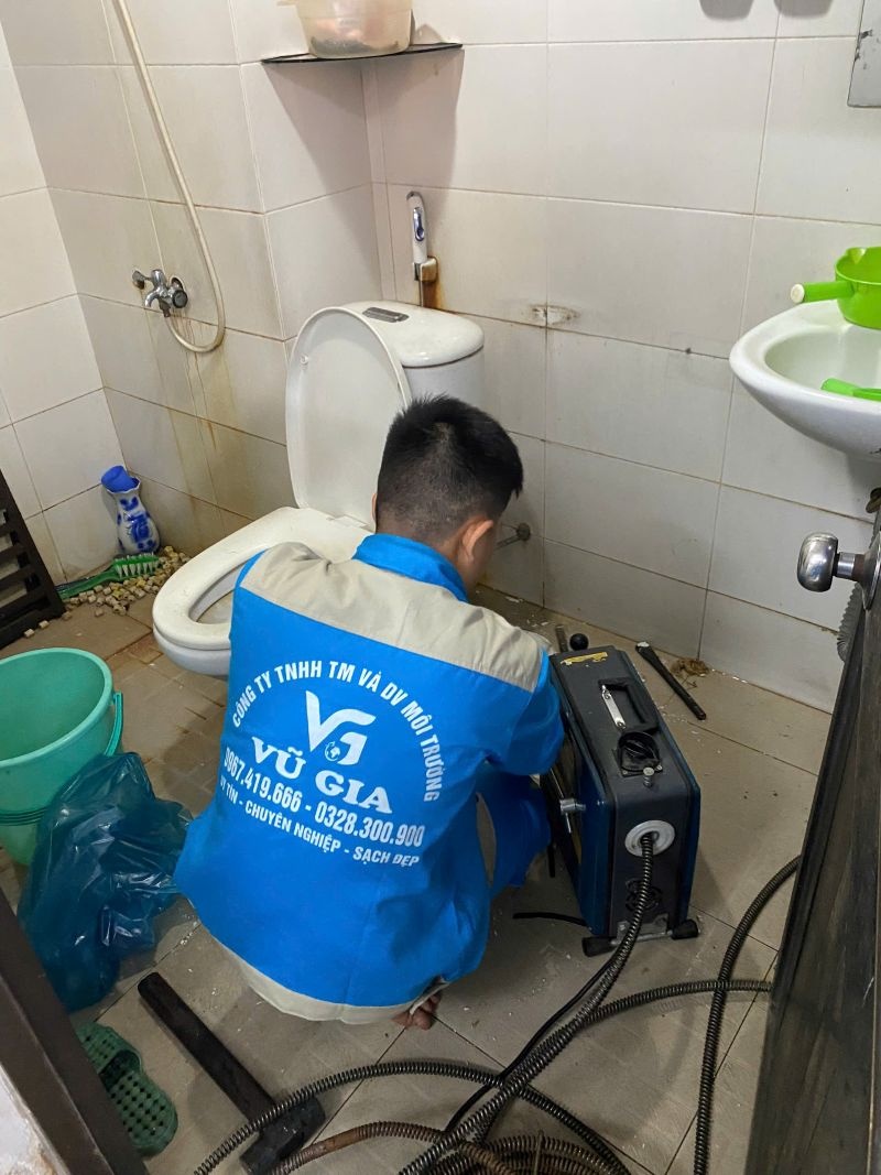 Kiểm tra đường ống và tìm nguyên nhân nghẹt
